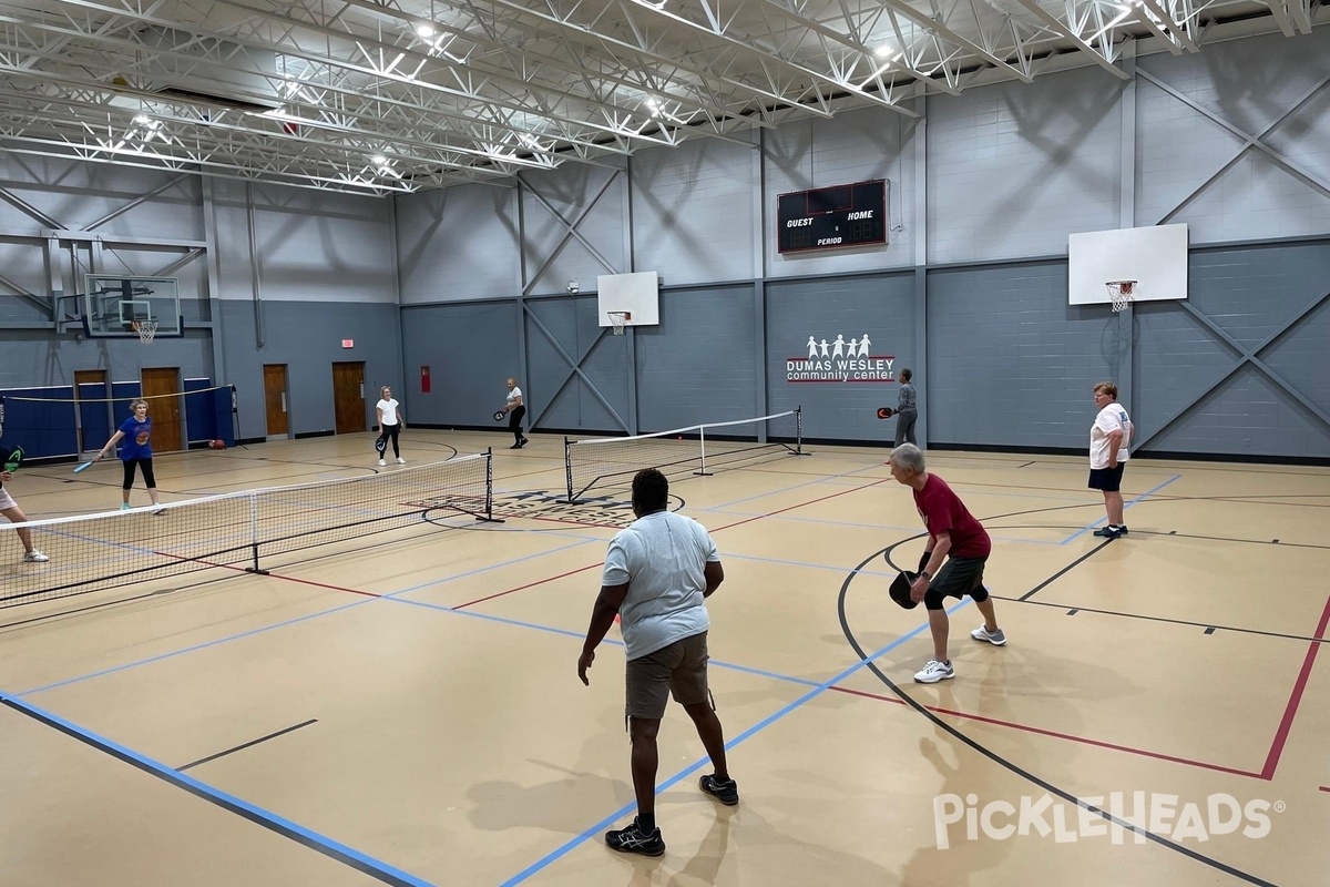 Photo of Pickleball at Dumas Wesley Community Center